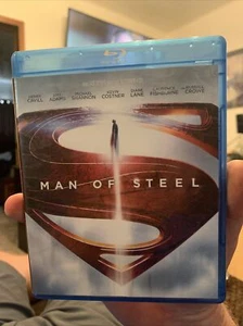 MAN OF STEEL - Blu-ray, DVD and Bonus - 3 disc set Includes Digital No Slip Wow - Picture 1 of 5