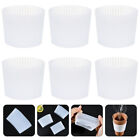  6 Pcs Bottle Covers for Travel Cup Insulator Sleeve Silicone Iced Coffee Mug