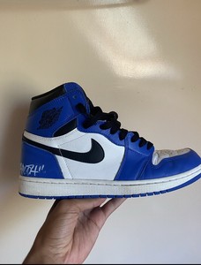 jordan retro bleu