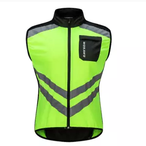 WOSAWE Men's Cycling Vest High Visibility/Reflective XXXL - Picture 1 of 4