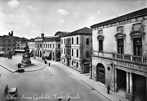 A4850) ROVIGO PIAZZA GARIBALDI TEATRO SOCIALE - Picture 1 of 2