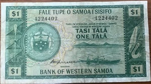 Western Samoa 1 Tala 1967 P-16 - Bild 1 von 2