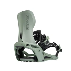 Nidecker LT Supermatic Snowboard Bindings XL (Mens 11-13) Olive - Picture 1 of 10