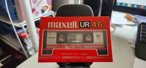 Maxell UR 46 Typ I leere Audiokassette Band versiegelt Made in Japan - NEU - Bild 1 von 6