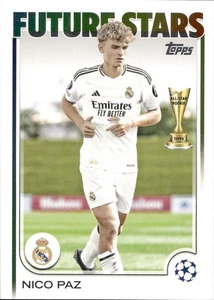 Nico Paz - 2024-25 Topps Flagship UCC - Future Stars #14 - Bild 1 von 2