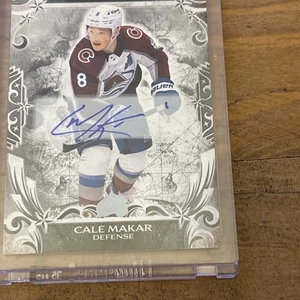 2024-25 Cale Makar Artifacts Black Auto 3/5 = 8!!! SSP - Picture 1 of 3