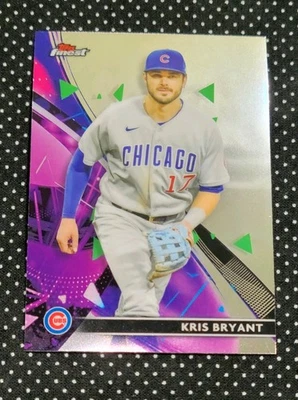 2021 Topps Finest - Kris Bryant - #34 - Image 1 of 2