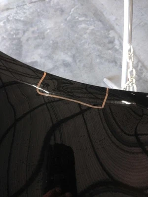 Audi A4 2015 guardabarros derecho negro - usado, abolladura pequeña, 127 k millas, fabricante de equipos originales sin Foto 1 de 3