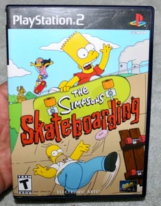 SONY PLAYSTATION 2 LOS SIMPSONS SKATEBOARDING 2002 COMPLETO - Imagen 1 de 4