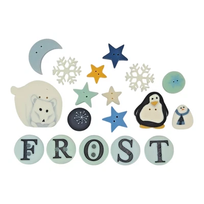 Just Another Button Company JABC Frost Winter Box Inspired by Zen Chic Breeze - Image 1 of 4