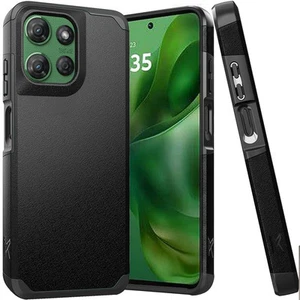 For Moto G Power 2025 Tough Strong Hybrid (Magnet Mount Friendly) Case Cover - Picture 1 of 40