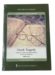 Great Courses: GREEK TRAGEDY Literature (DVD & Guidebook Set) Parts 1 & 2 NEU - Bild 1 von 3