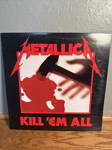 Metallica - Kill 'Em All LP Elektra Records 1988 Stereo Press DMM Master - Picture 1 of 5