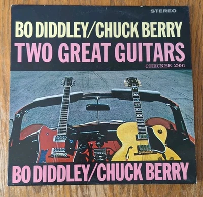 Bo Diddley/Chuck Berry - Two Great Guitars LP - Checker 1964 /2991 - Image 1 of 4