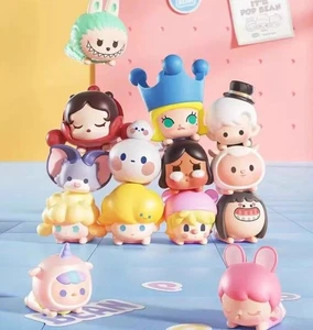 POPMART POP BEAN Classic Laying Down Series 12 Psc Confirmed Blind Box Figure - Picture 1 of 2