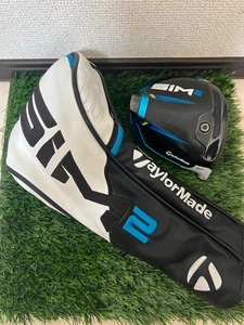 Cabezal de controlador TaylorMade SIM2 9.0 para diestros con cubierta para palo de golf limpio - Imagen 1 de 6