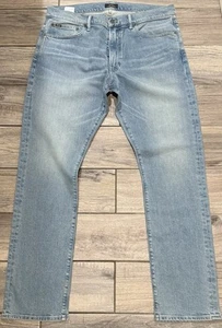 Polo Ralph Lauren uomo Varrick jeans slim dritto invecchiato nuova tg. 36/34 - Foto 1 di 10