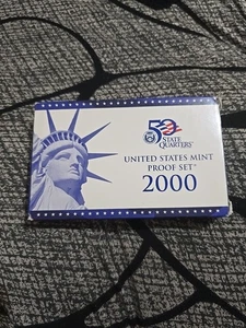 2000-S Proof Set 10 Piece, Original Packaging And Certificate Of Authenticity - Picture 1 of 3