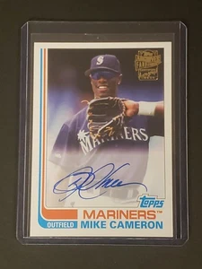 2021 Topps Archives Fan Favorite Auto 1982 Topps Mike Cameron #FFA-MC Auto - Picture 1 of 2