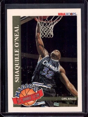Shaquille O'Neal 1992-93 NBAS Hoops Magic's All Rookie Team #1 radiocontrol Foto 1 de 2