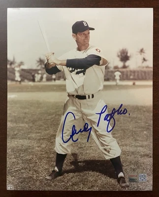 Andy Pafko Autographed Photo with TriStar COA - Image 1 of 4