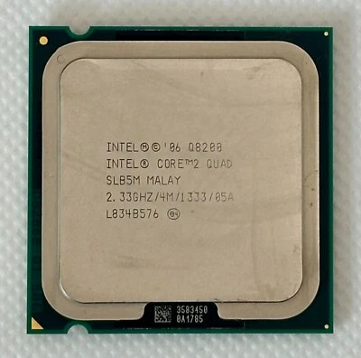 Intel Core 2 Quad Q8200 2,33GHz SLB5M CPU Prozessor PC Sockel 775 CPU Prozessor - Bild 1 von 2