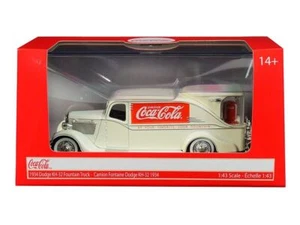 1934 Dodge KH-32 Streamline Fountain Truck "Coca-Cola" Cream 1/43 Diecast Model - Picture 1 of 1
