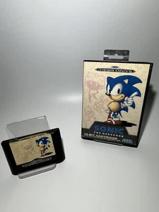 Mega Drive Sonic The Hedgehog Cased Without Manual Tested & Working - Picture 1 of 3