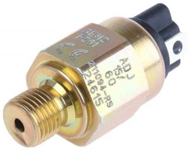 Interruptor de presión hidráulico Gems Sensors, SPST-NC 15 60 psi, 42 V dc, BSP 1/4 proceso Foto 1 de 1