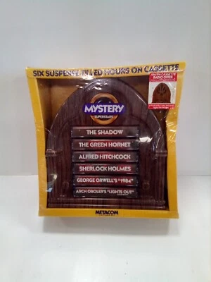 6 NEW! Mystery Superstars Cassette - The Shadow, Green Hornet, Sherlock Holmes, - Image 1 of 2