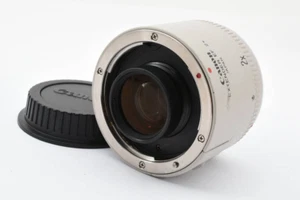 Canon Extender EF 2x Teleconverter Lens White From Japan Used - Picture 1 of 9