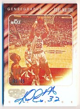 2015-16 Gala Karl Malone Genregraphs Auto #13 (20/25)