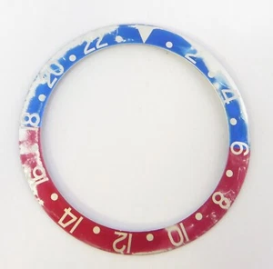 .Vintage Rolex GMT 1675 Faded Blue Red Pepsi Bezel Insert #2 - Picture 1 of 3