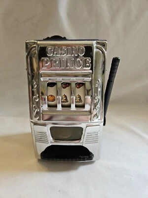 De colección Waco Casino Prince Toy Bar Máquina Tragamonedas Un Brazo Bandido Banco de Juego Ganar Foto 1 de 4