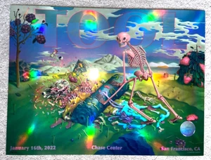 Tool Band Concert Poster San Francisco Tour January 16 2022 /530 Charlie Immer - Picture 1 of 3