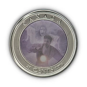 CANADA. 2016, 25 Cents - Haunted, Ghost of Bell Island, Woman in White, Hag - Picture 1 of 7