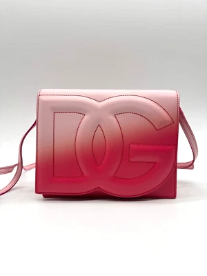 Bolso Bandolera DOLCE & GABBANA Mini Cuero - Rosa Ombre (Tiene Defecto) Foto 1 de 4