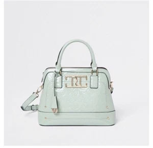 Riverisland Monogram Patent bag with Wallet - Picture 1 of 6