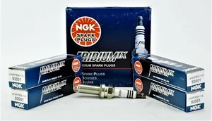 Set of 4 Genuine NGK Spark Plug 93501 LKAR7BIX11S - Picture 1 of 8