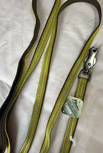 5/8" x 6 ft — NWT K9 Explorer Reflective Dog Leash with Scissor Snap — Goldenrod - Picture 1 of 3