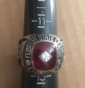 1986 Florida State League Champions Ring St. Petersburg Cardinals Minor League - Picture 1 of 3