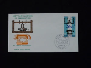 centenary of telephone Graham Bell FDC New Caledonia 1976 - Picture 1 of 1