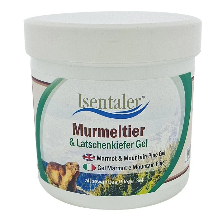 Isentaler Murmeltier & Latschenkiefer Gel 250 ml - Bild 1 von 1