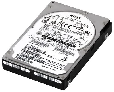 Hard Drive HGST Ultrastar C10K1800 HUC101890CS4204 900GB 10K 128MB SAS-3 2.5'' - Image 1 of 3