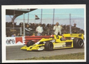 (ZZ) FKS Grand Prix 1978 - 1979 Card No 130 - Jean Pierre Jabouille - Renault