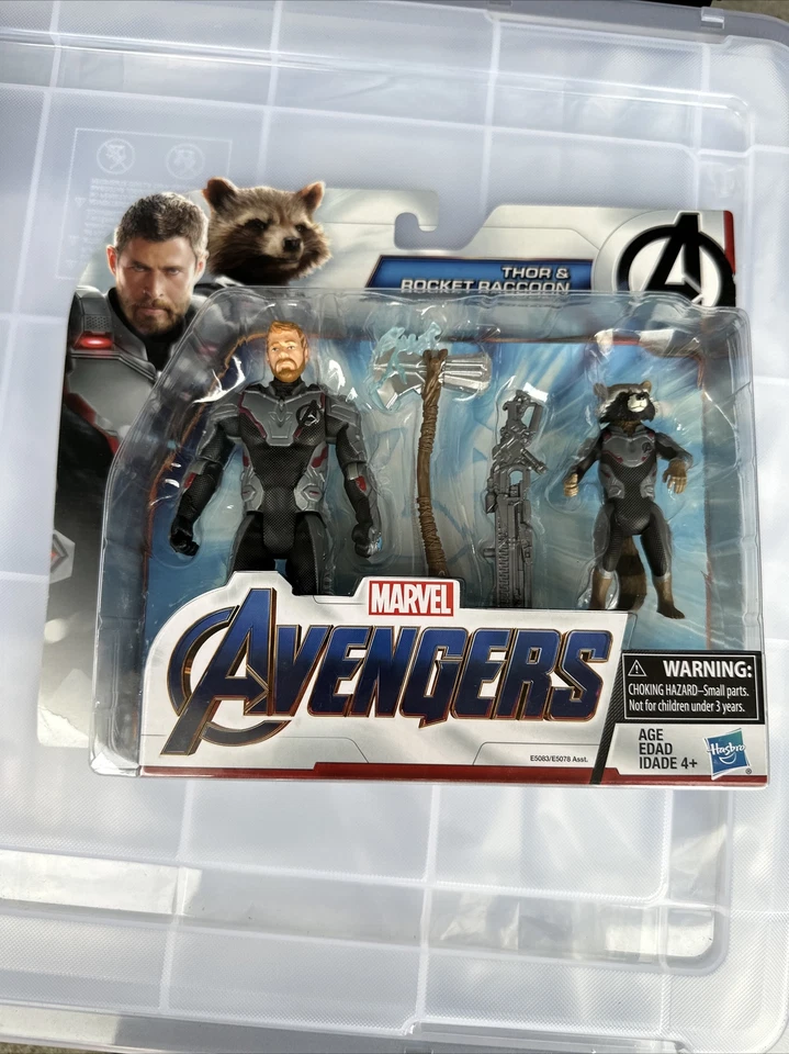 2019 Hasbro Marvel Avengers Thor & Rocket Raccoon