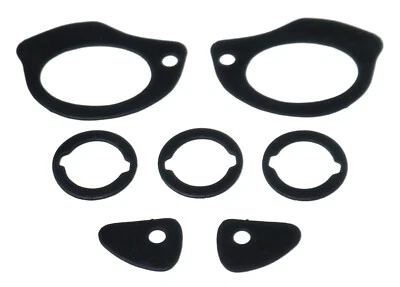 New Outside Door Handle & Lock Cylinder Gasket Set / For 1958 2DR Chevy Pontiac - image 1 of 4