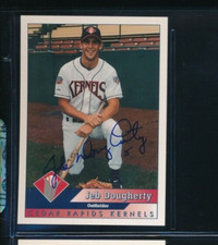 1998 ProImage #5 Jeb Dougherty Cedar Rapids Kernels Signed Autograph (DO64)