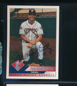 1998 ProImage #5 Jeb Dougherty Cedar Rapids Kernels Signed Autograph (DO64)