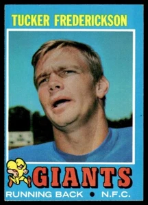 1971 Topps Tucker Frederickson New York Giants #101 - Picture 1 of 2